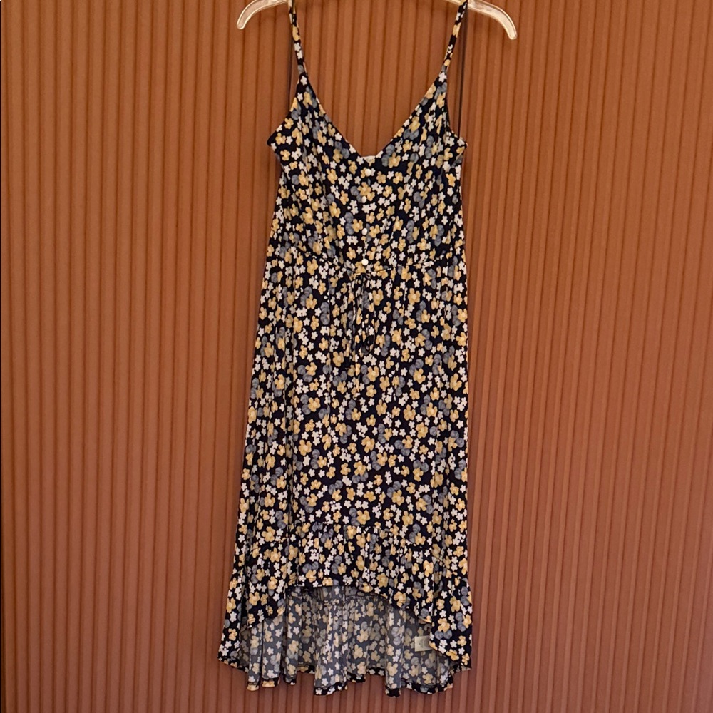 Floral high low Dress